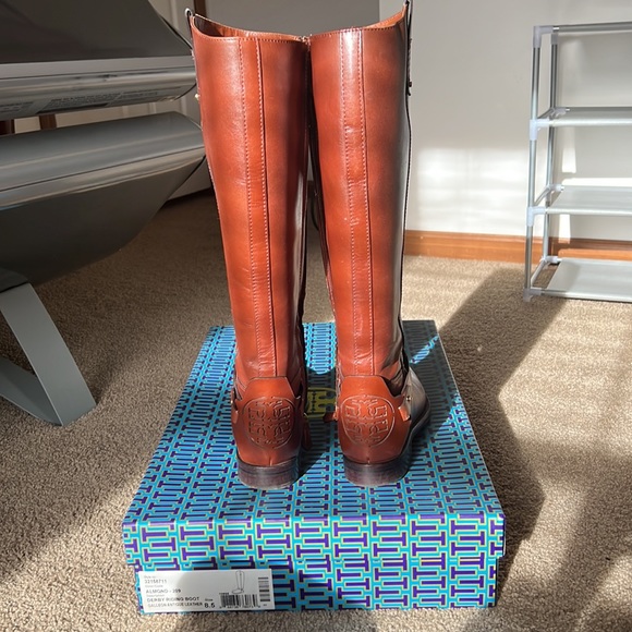 Tory Burch Derby Riding Boot - Picture 4 of 5